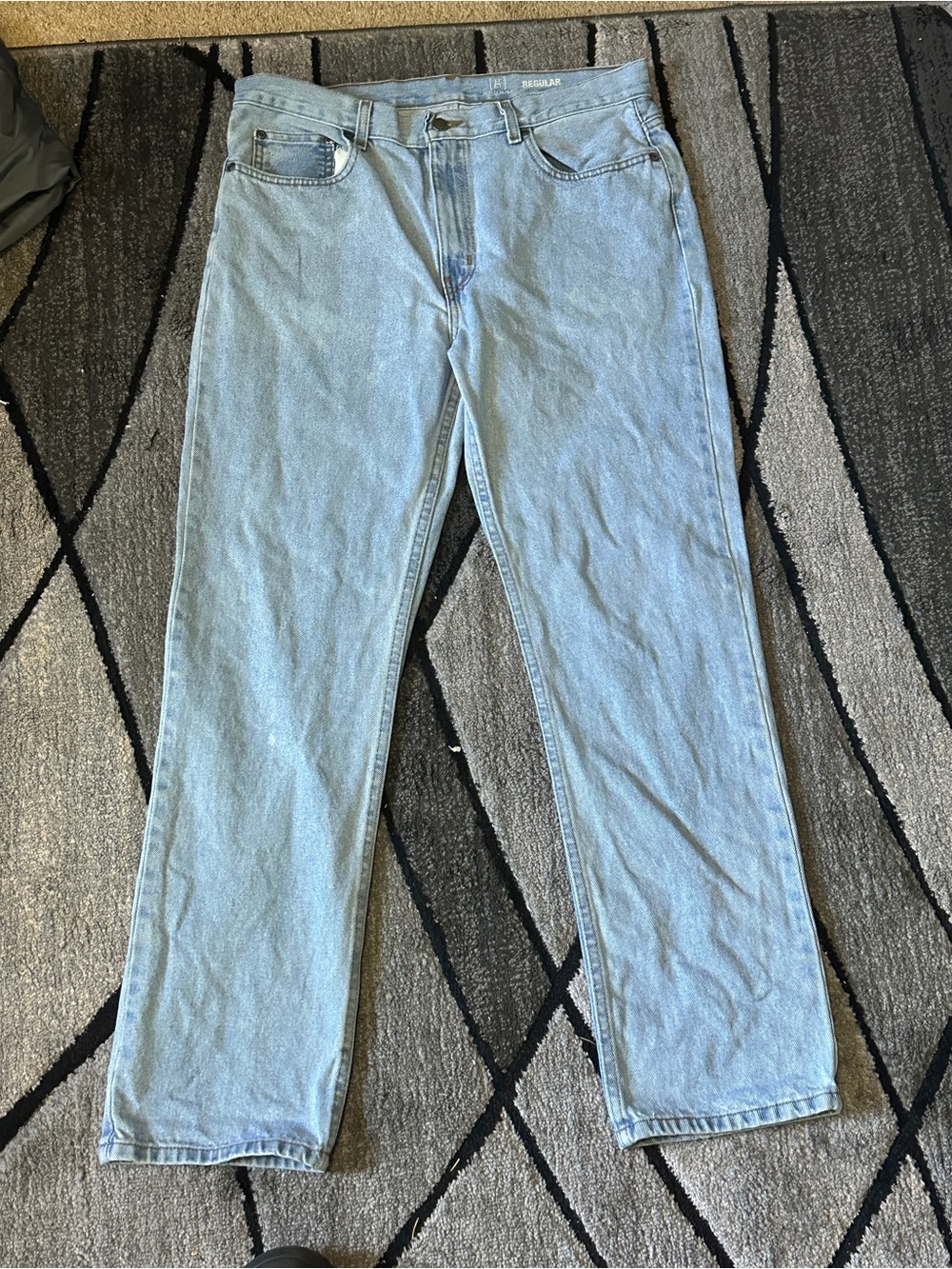 George Light Blue Relaxed Men's Jeans